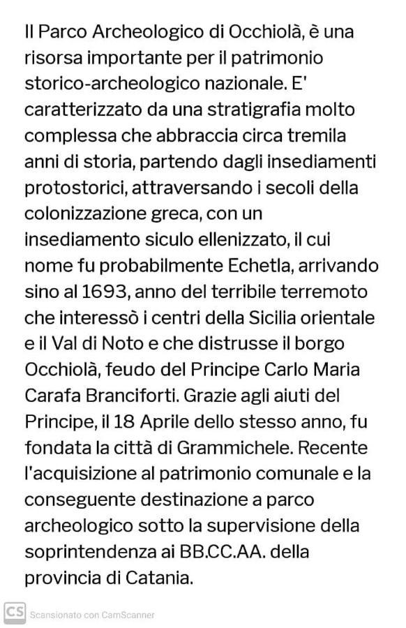 Casa Vacanza Contry House Romantic Grammichele Zewnętrze zdjęcie